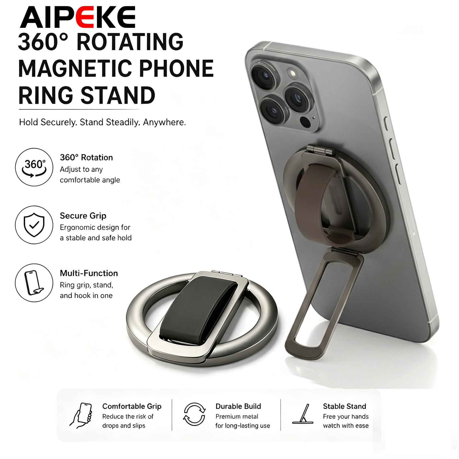 Universal Magnetic Folding Pho - Phone Accessories And Gadgets recensie en prijs
