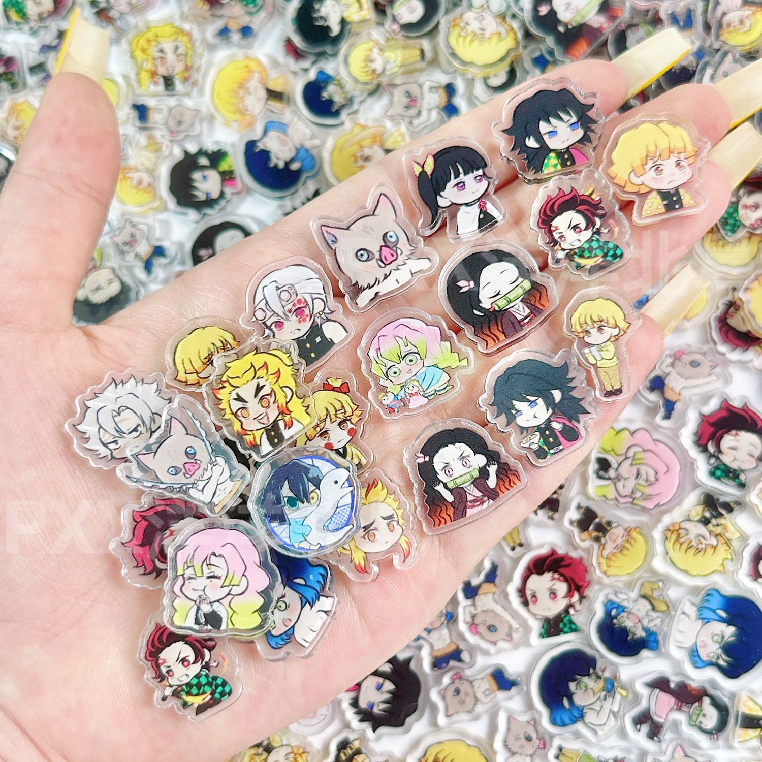 50/100Pcs 1/2cm Mini Demon Sla - Phone Accessories Demon Slayer recensie en prijs