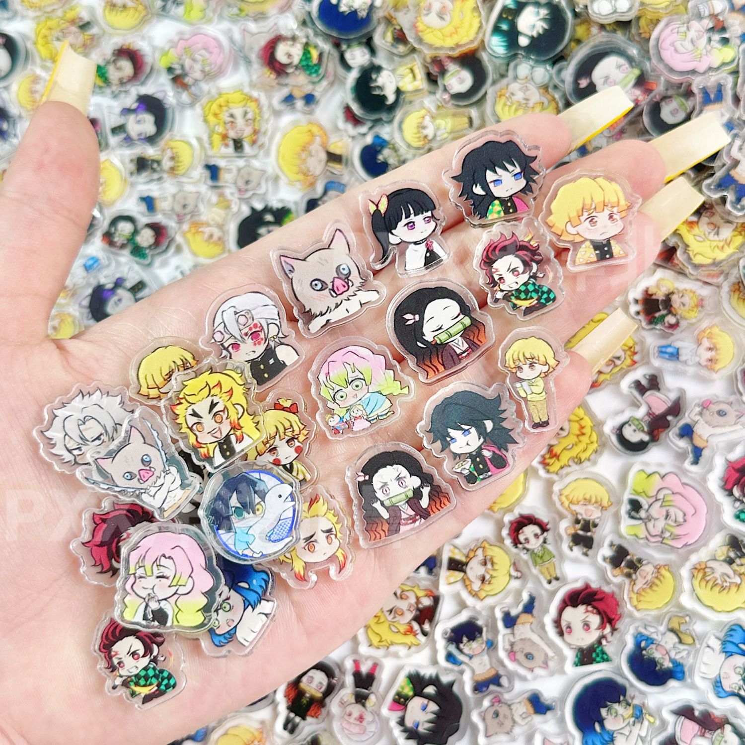 50/100Pcs 1/2cm Mini Demon Sla - Phone Accessories Demon Slayer recensie en prijs