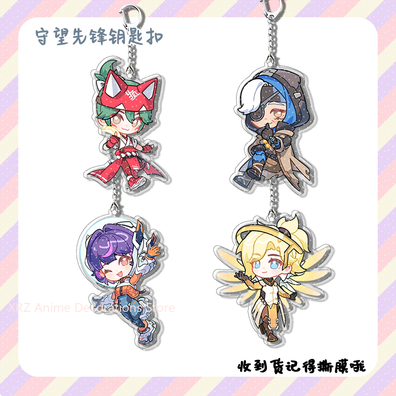 4pcs Anime Game Overwatch  Col - Phone Accessories Charms recensie en prijs