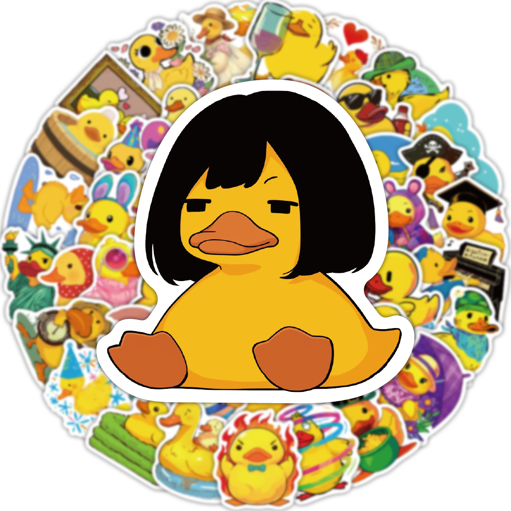 50PCS Cute Yellow Duck Creativ - Yellow Phone Accessories recensie en prijs