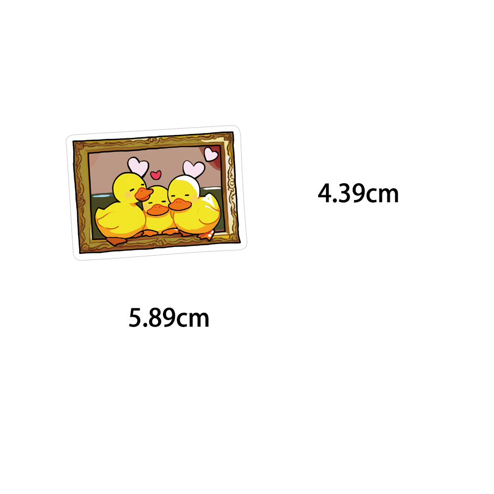 50PCS Cute Yellow Duck Creativ - Yellow Phone Accessories recensie en prijs