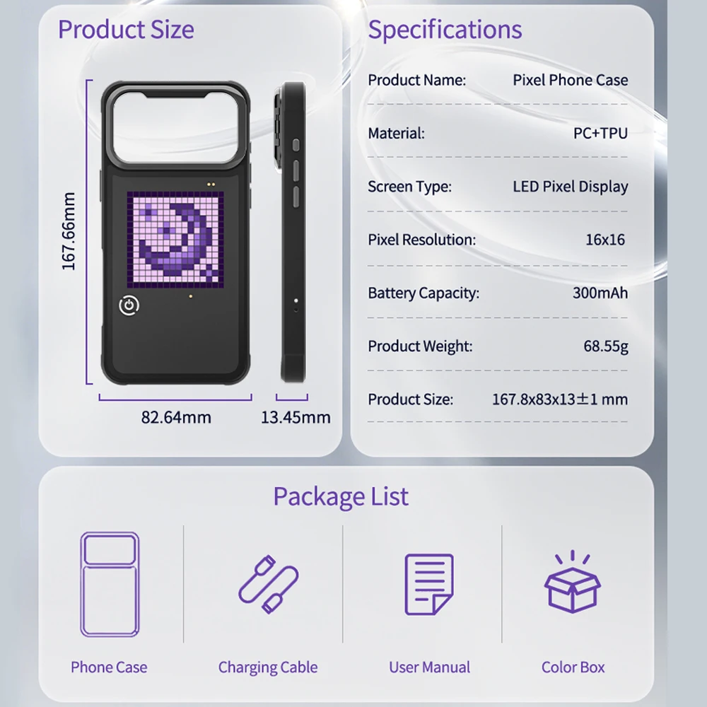 DIY Mode with APP Image Screen - Phone Accessories And Cases recensie en prijs