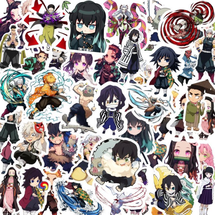 Demon Slayer stickers, cartoon - Phone Accessories Demon Slayer recensie en prijs
