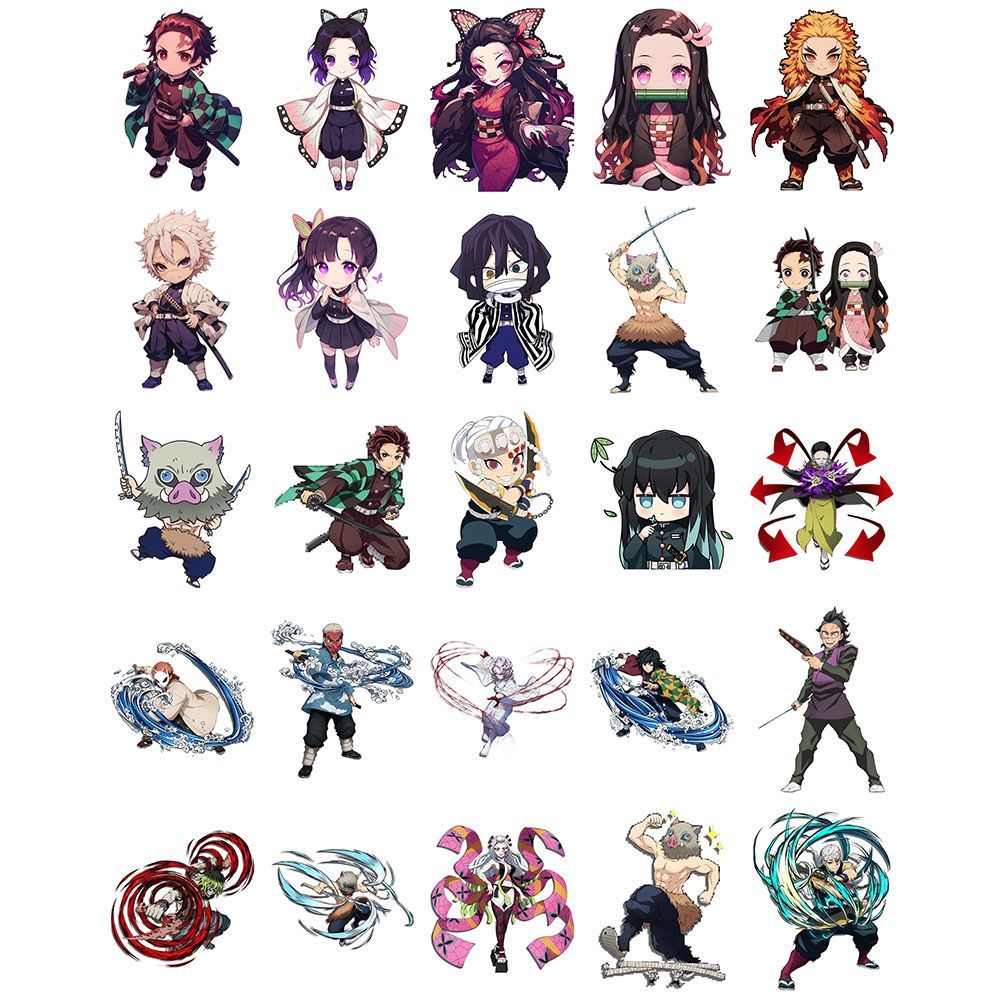 Demon Slayer stickers, cartoon - Phone Accessories Demon Slayer recensie en prijs