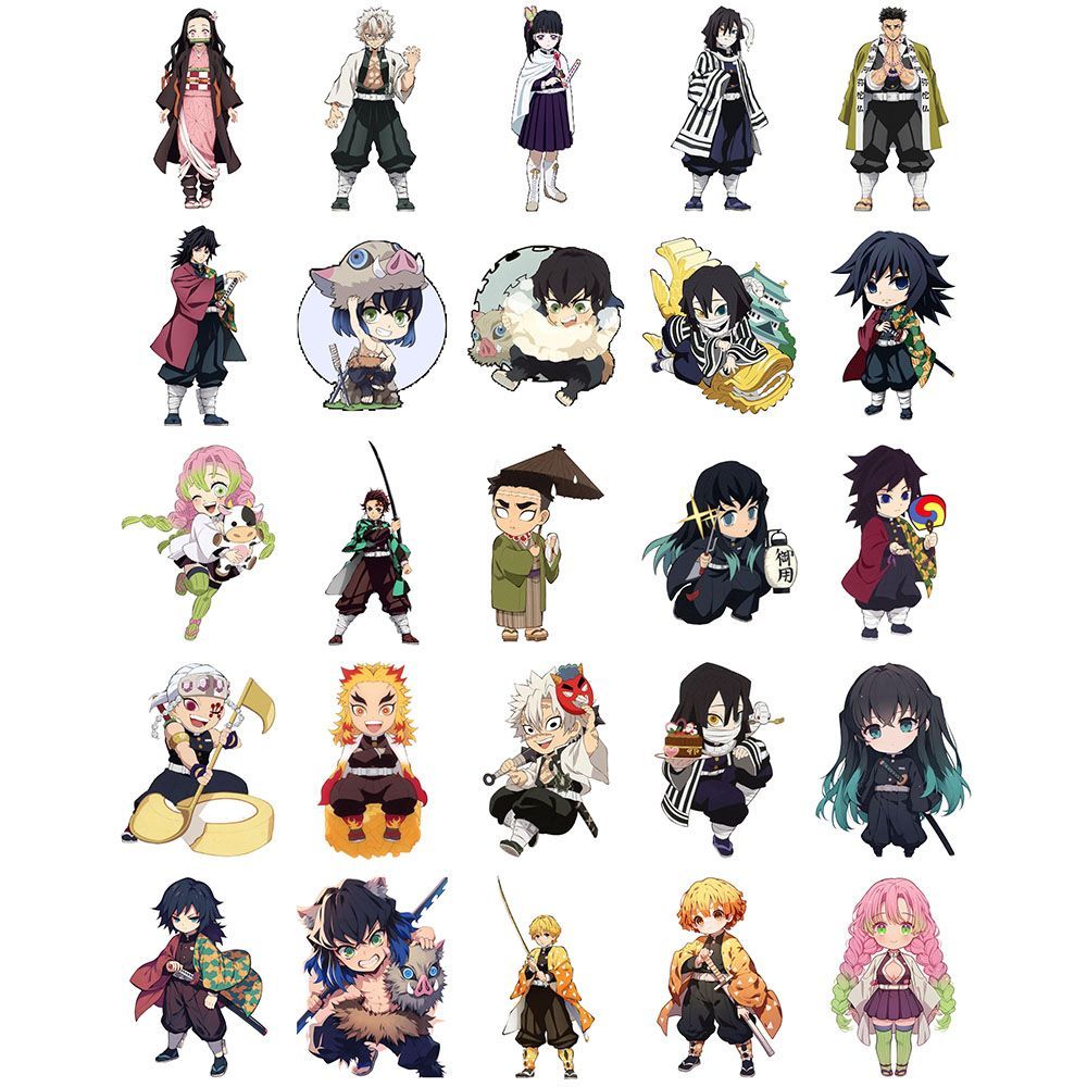 Demon Slayer stickers, cartoon - Phone Accessories Demon Slayer recensie en prijs