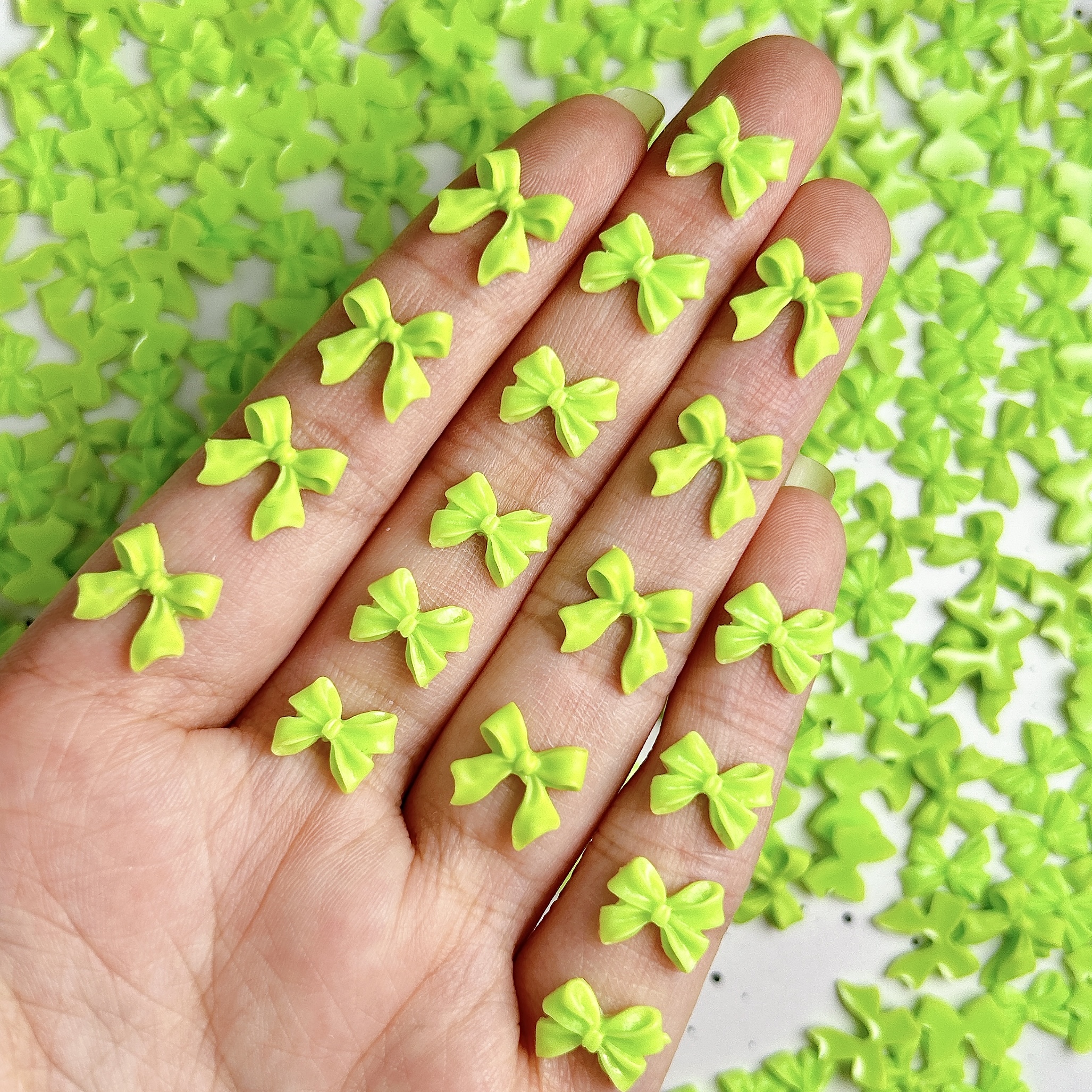 50PCS Fresh Green Ribbon Bow N - Phone Accessories Clipart recensie en prijs