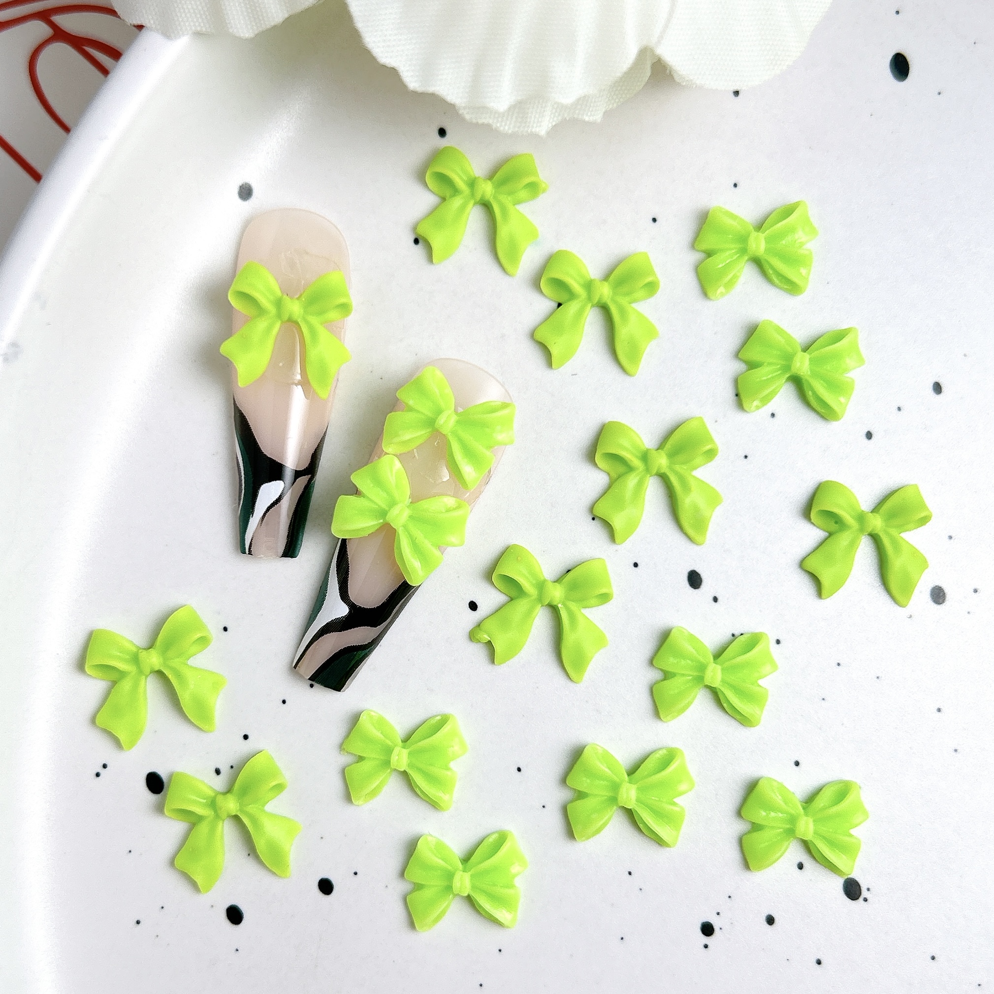 50PCS Fresh Green Ribbon Bow N - Phone Accessories Clipart recensie en prijs