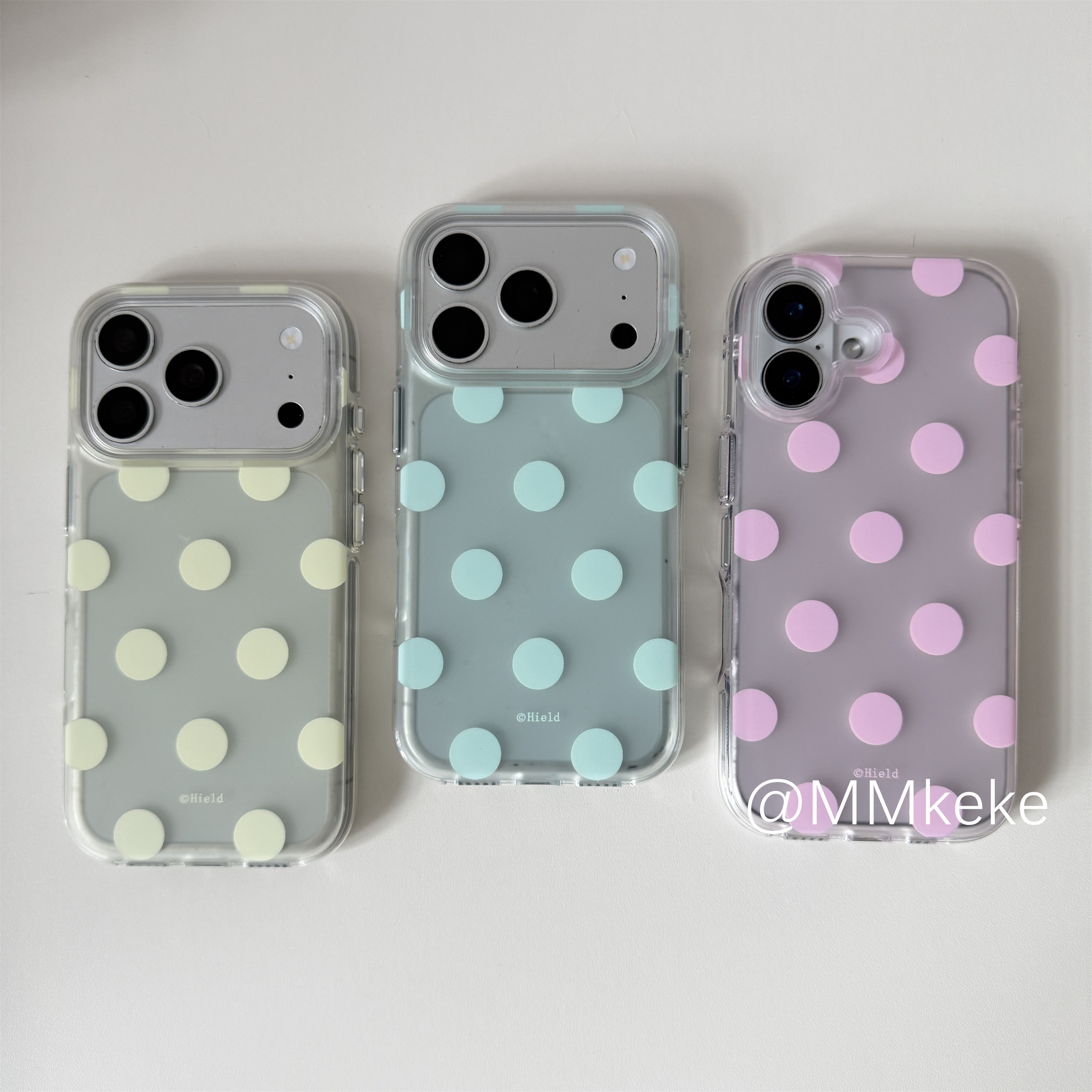 Pink Yellow Green Summer Polka - Yellow Phone Accessories recensie en prijs
