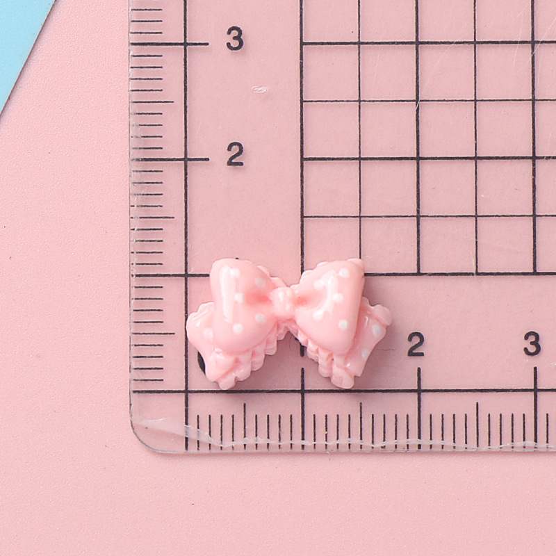 10pcs Kawaii Pink Dot Bow DIY  - Phone Accessories Clipart recensie en prijs