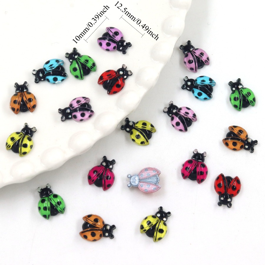 50Pcs Cross border Ladybug Res - Phone Accessories Clipart recensie en prijs