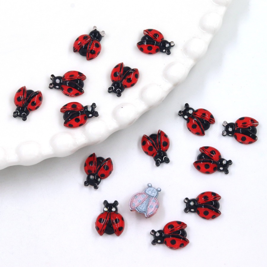 50Pcs Cross border Ladybug Res - Phone Accessories Clipart recensie en prijs