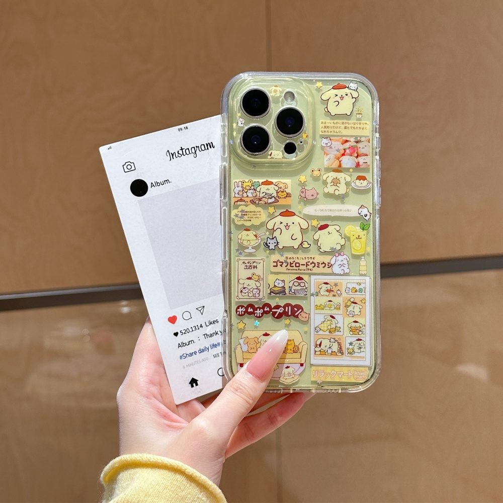 Cute Yellow Star Sparkling Pud - Yellow Phone Accessories recensie en prijs