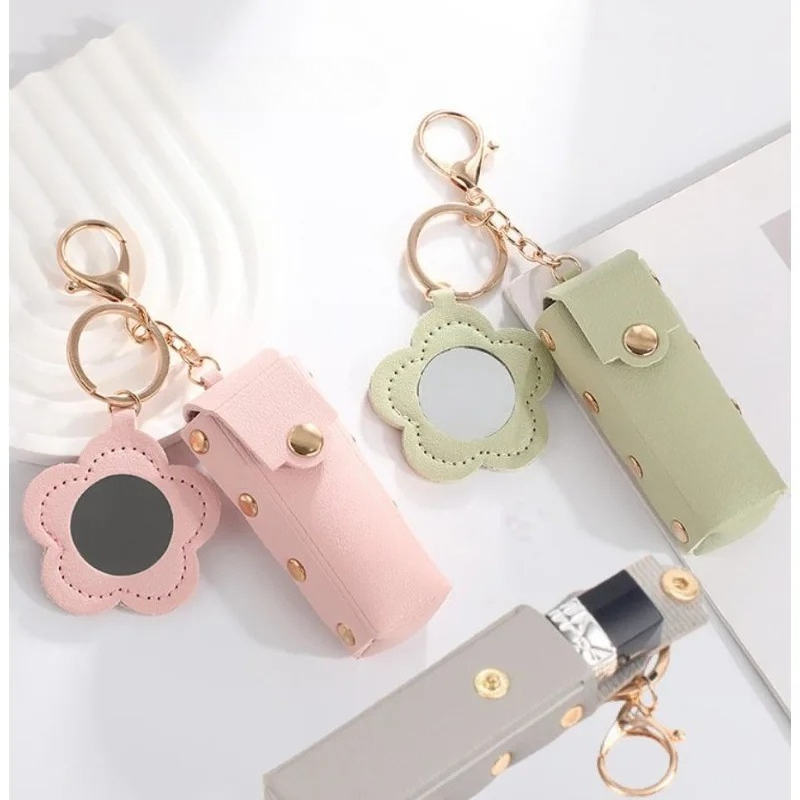 PU Leather Lipstick Protective - Yellow Phone Accessories recensie en prijs