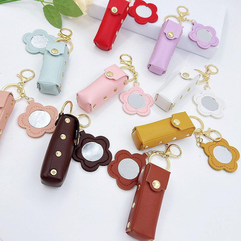 PU Leather Lipstick Protective - Yellow Phone Accessories recensie en prijs