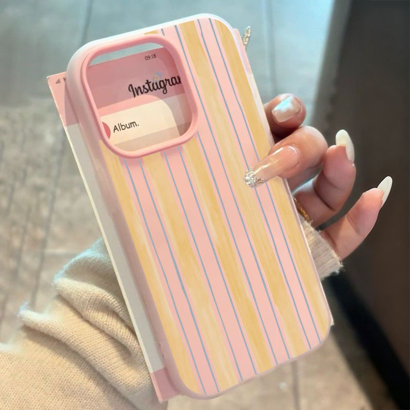 Stylish Yellow Striped Phone C - Yellow Phone Accessories recensie en prijs