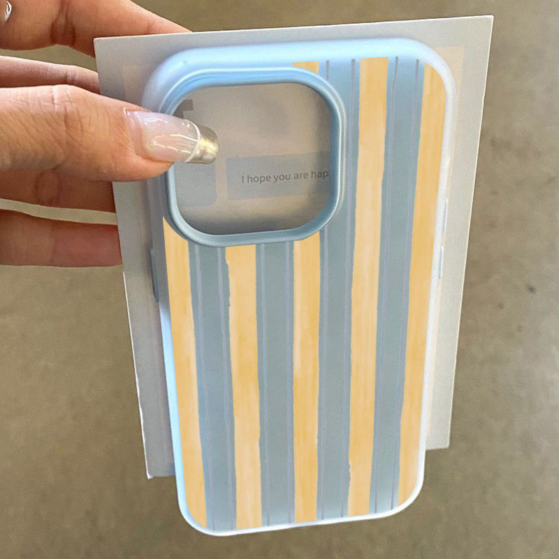 Stylish Yellow Striped Phone C - Yellow Phone Accessories recensie en prijs