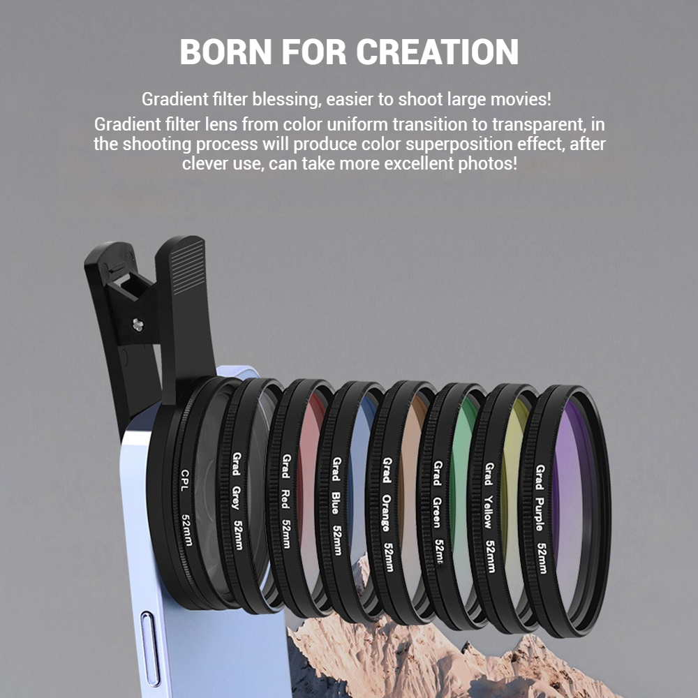 52mm Clip-On Smartphone Camera - Phone Accessories For Content Creators recensie en prijs