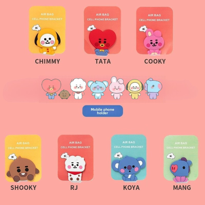 BT21cartoon cute silicone hand - Phone Accessories Wholesale recensie en prijs
