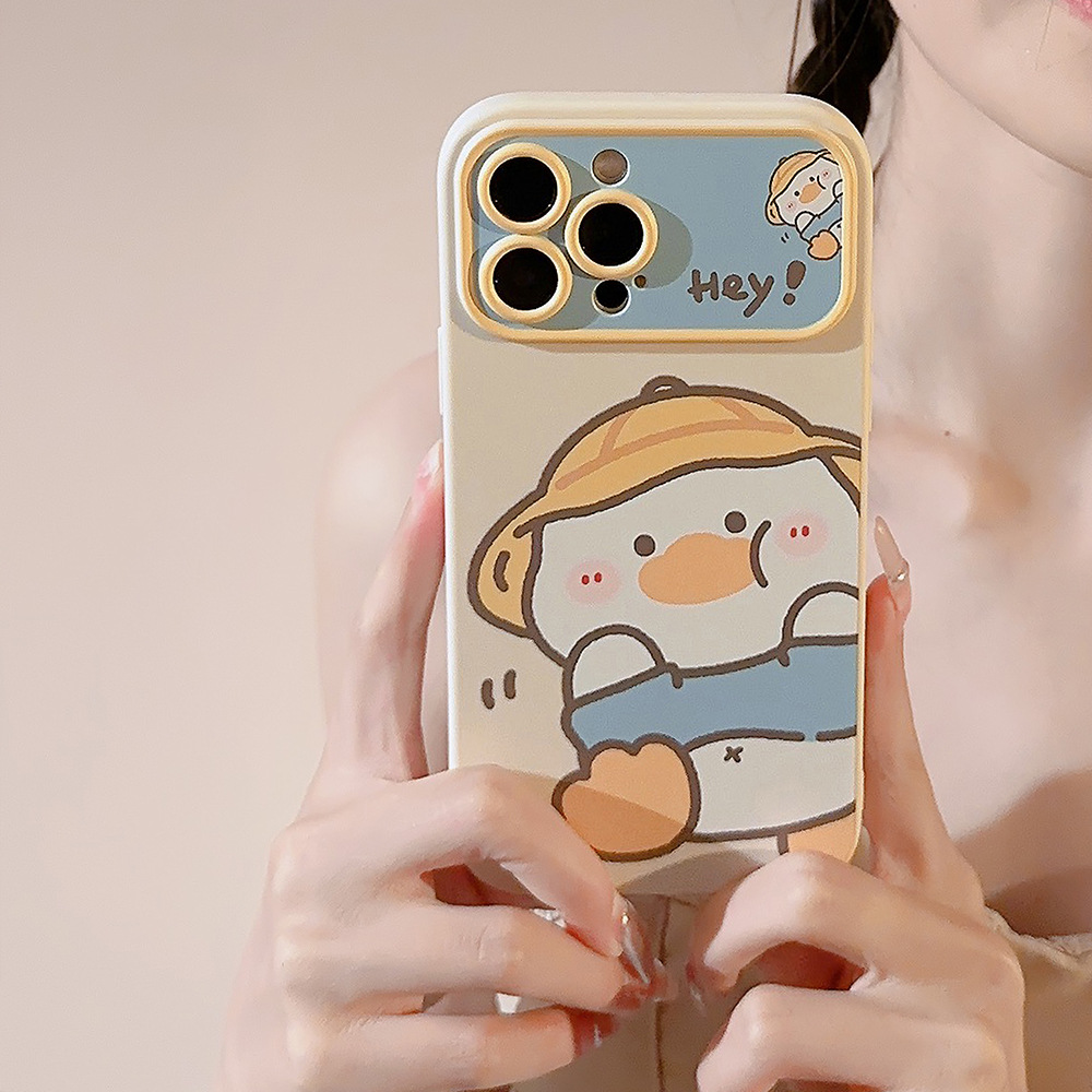 Korean Cartoon Yellow Duck Pho - Yellow Phone Accessories recensie en prijs