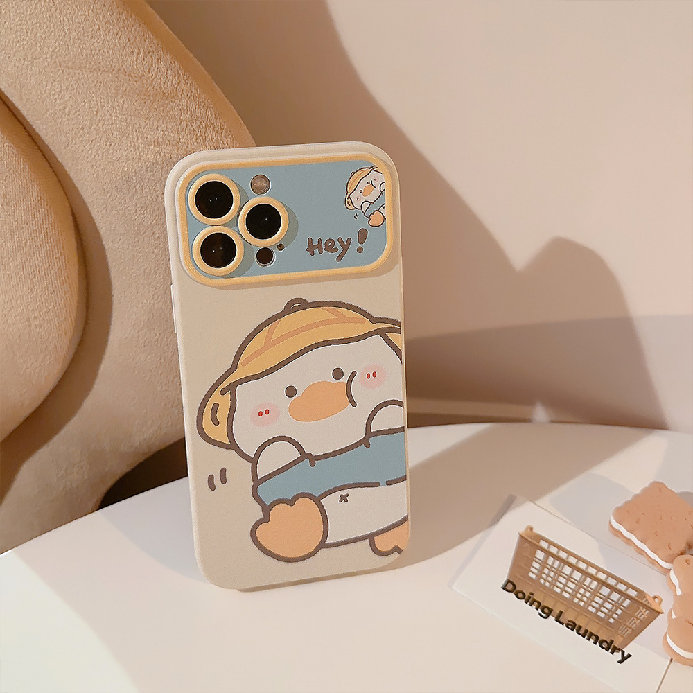 Korean Cartoon Yellow Duck Pho - Yellow Phone Accessories recensie en prijs