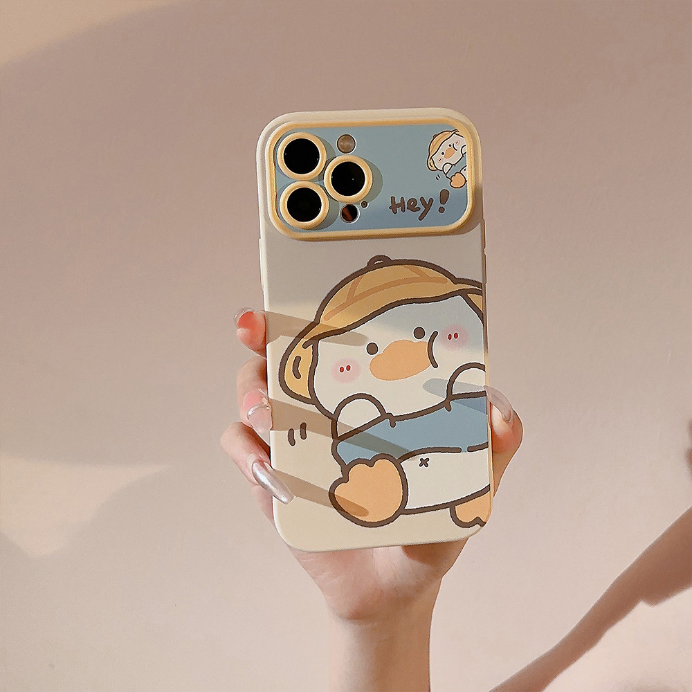 Korean Cartoon Yellow Duck Pho - Yellow Phone Accessories recensie en prijs