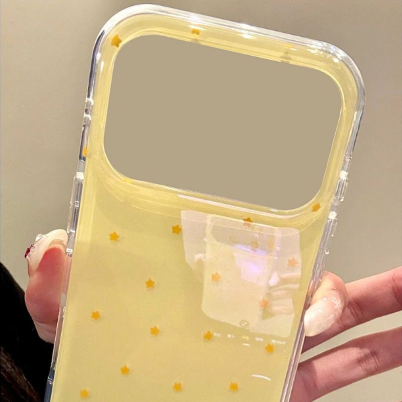 Fashion Yellow Star Pattern Ph - Yellow Phone Accessories recensie en prijs