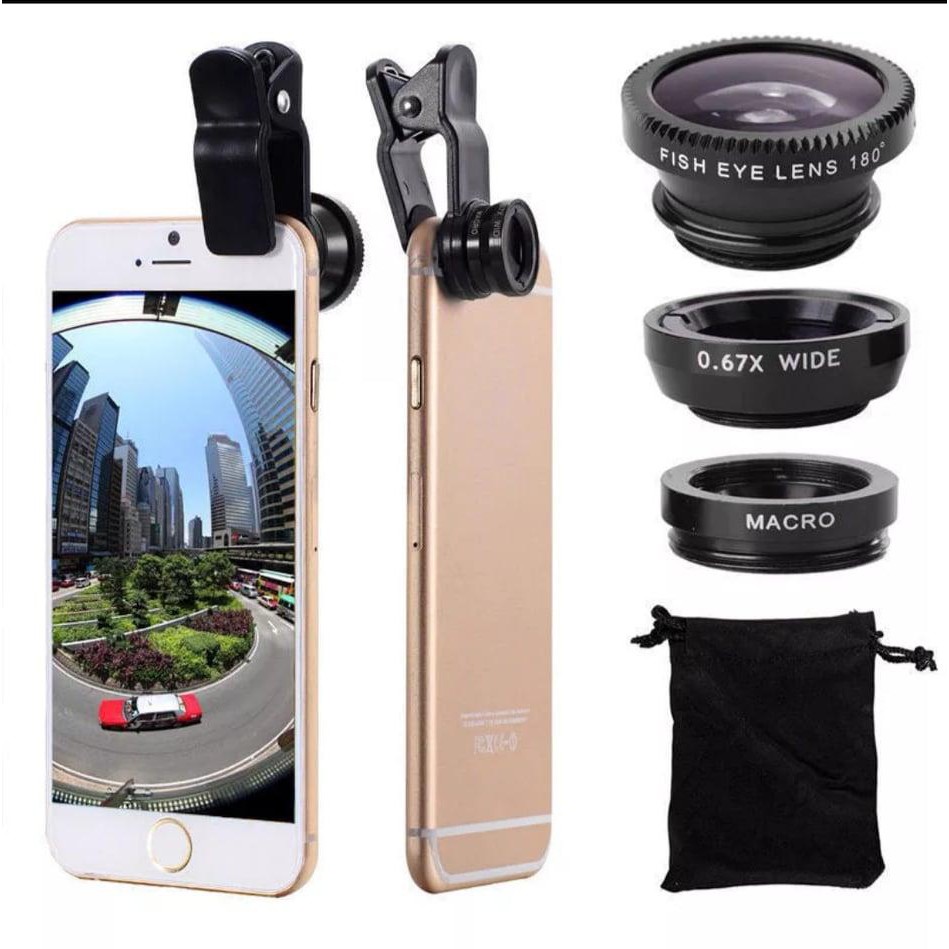 3-in-1 Clip-On Phone Camera Le - Phone Accessories For Content Creators recensie en prijs