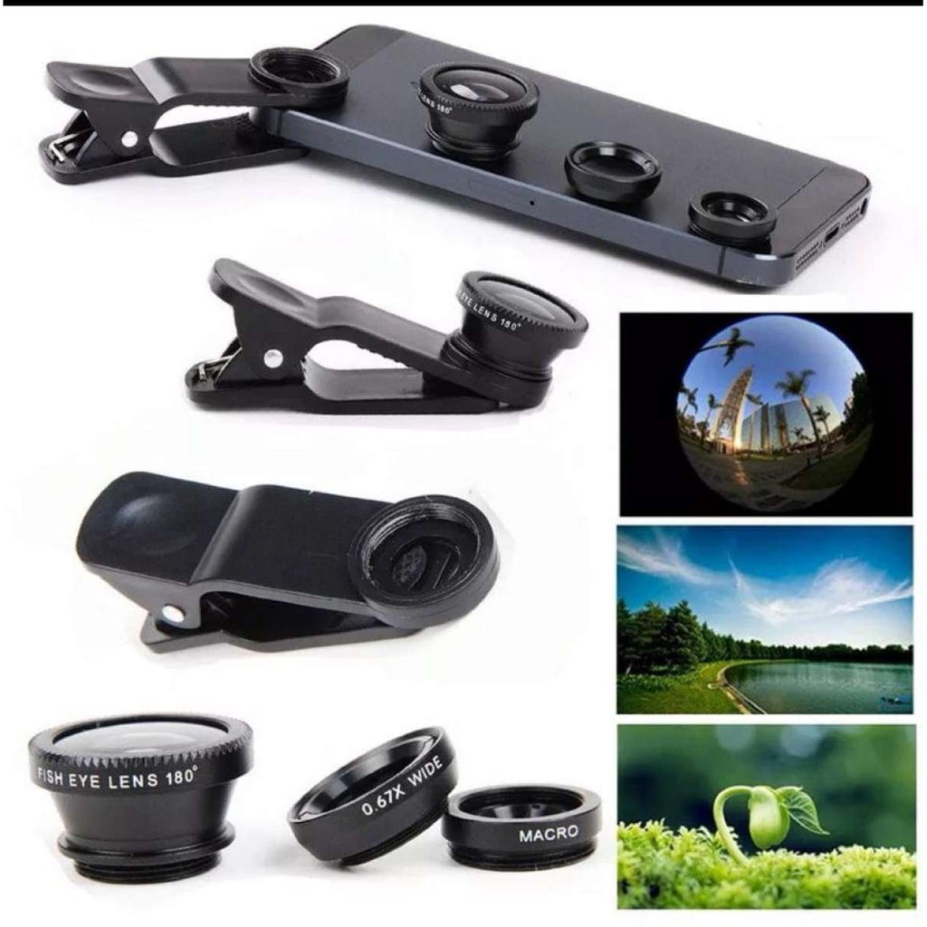 3-in-1 Clip-On Phone Camera Le - Phone Accessories For Content Creators recensie en prijs