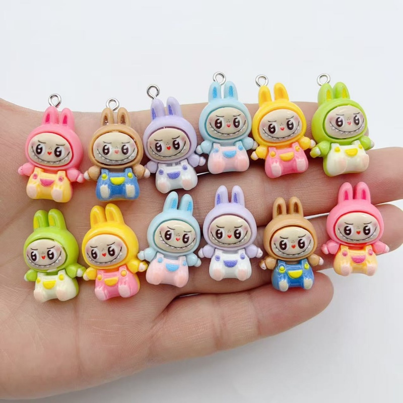 10Pcs Kawaii Rabbit Strawberry - Phone Accessories Charms recensie en prijs