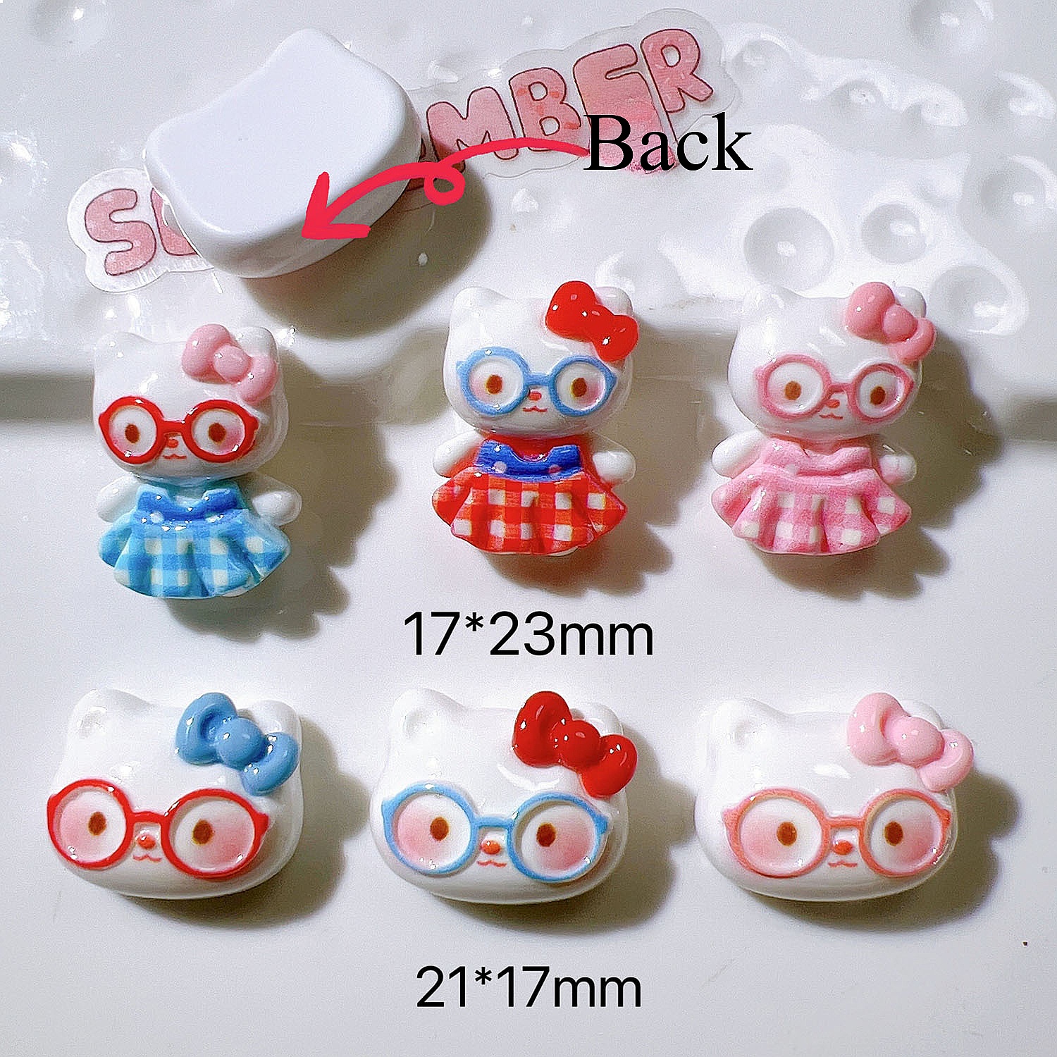 100pcs Kawaii Resin Flatback C - Phone Accessories Wholesale recensie en prijs